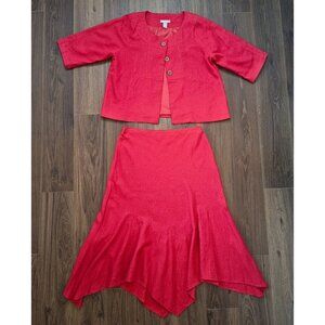 💙 Sherry Taylor Skirt Set - Linen, Rayon